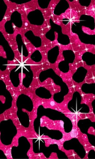 Pink Glitter Cheetah Print Wallpaper Pretty Spots Live