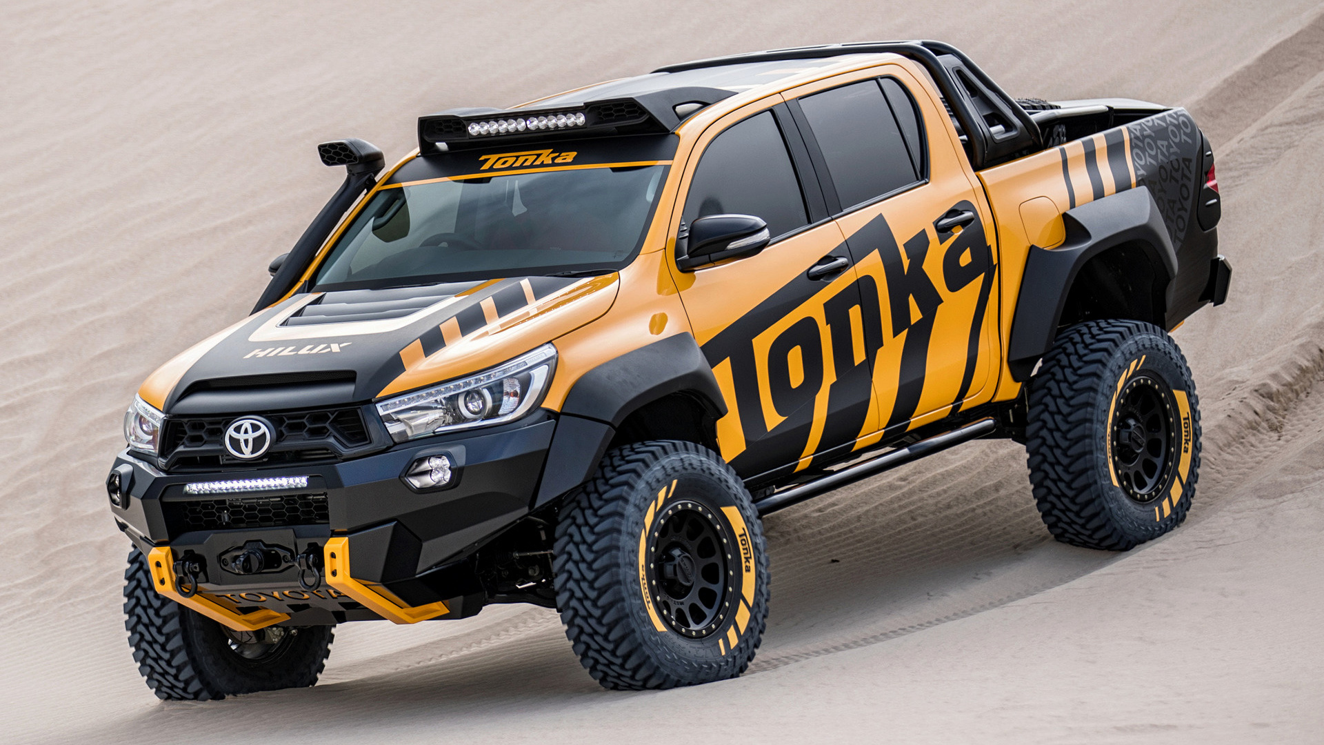 Free download 2017 Toyota Hilux Tonka Concept Wallpapers and HD 1920x1080