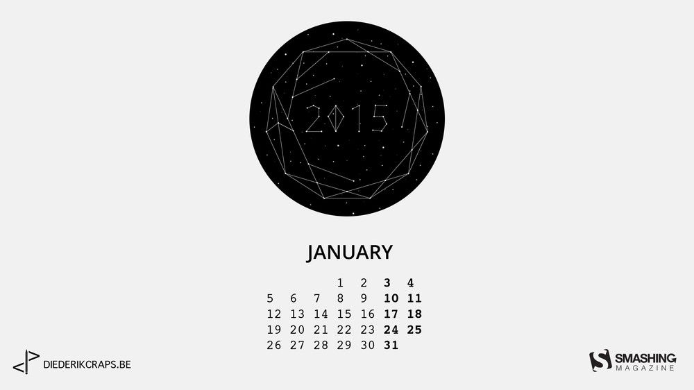 Desktop Wallpaper Calendars January New Year
