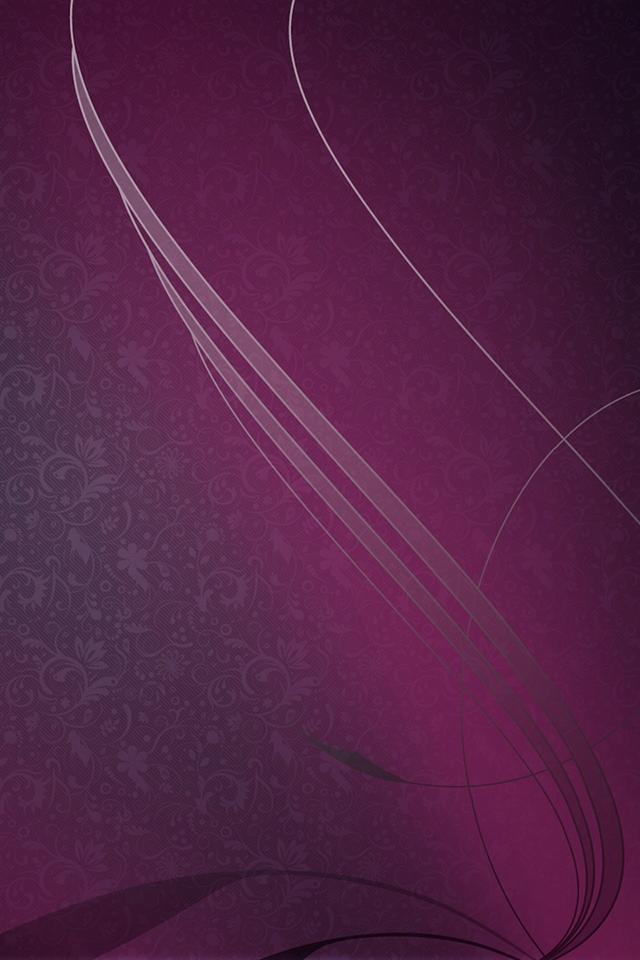 Abstract Purple Swirls iPhone Wallpaper iPhone4