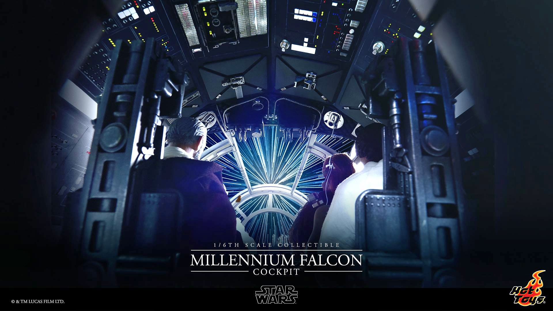 Millenium Falcon Cockpit Wallpaper Image
