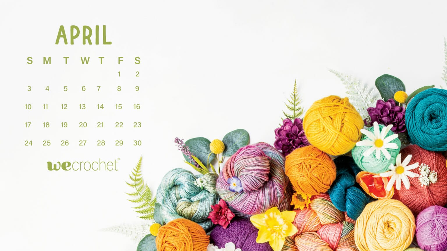 April Calendar Wallpaper