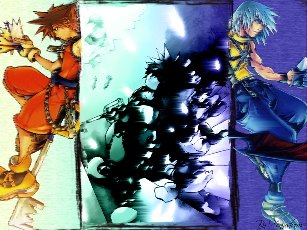 Kingdom Hearts Riku Sora Video Games Wallpaper Hq