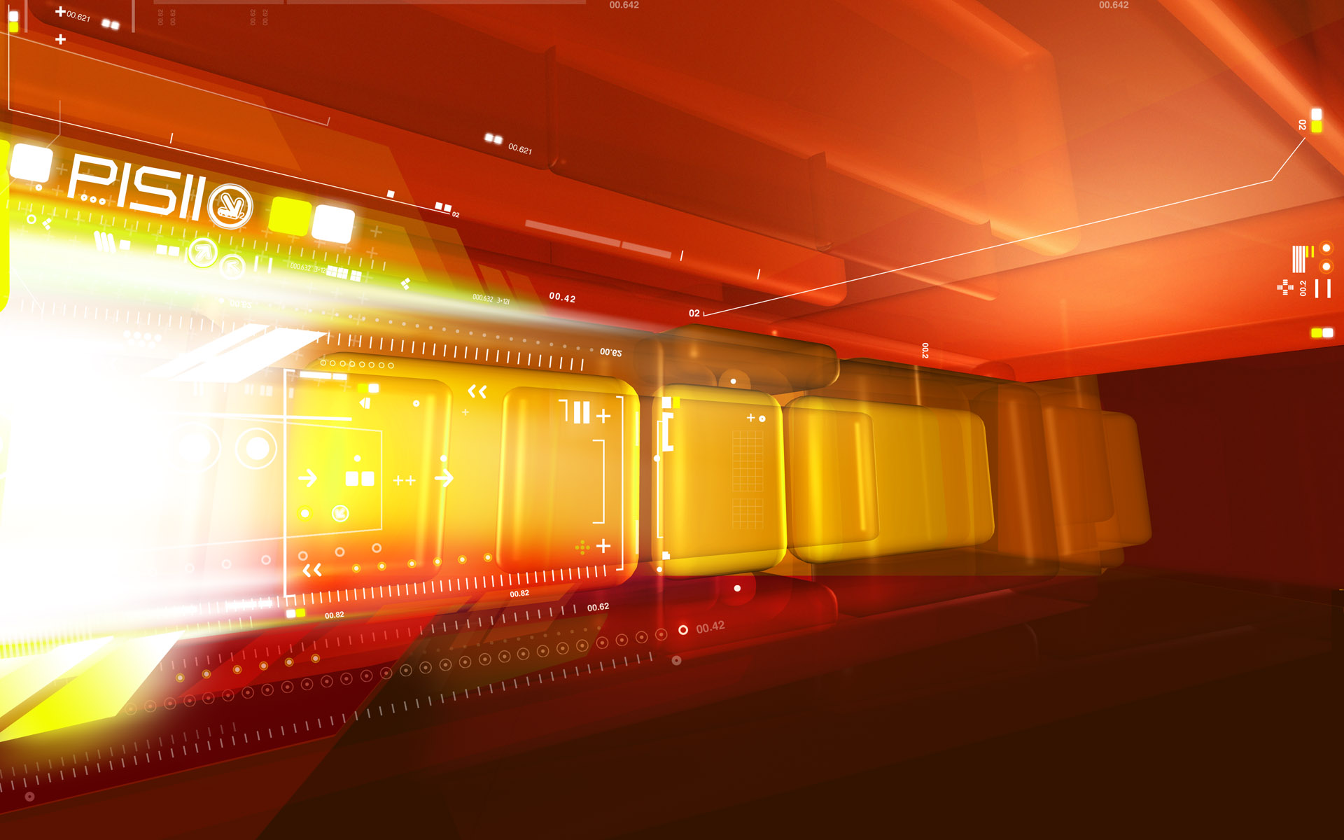 3d Tech Design Wallpaper Stock Photos