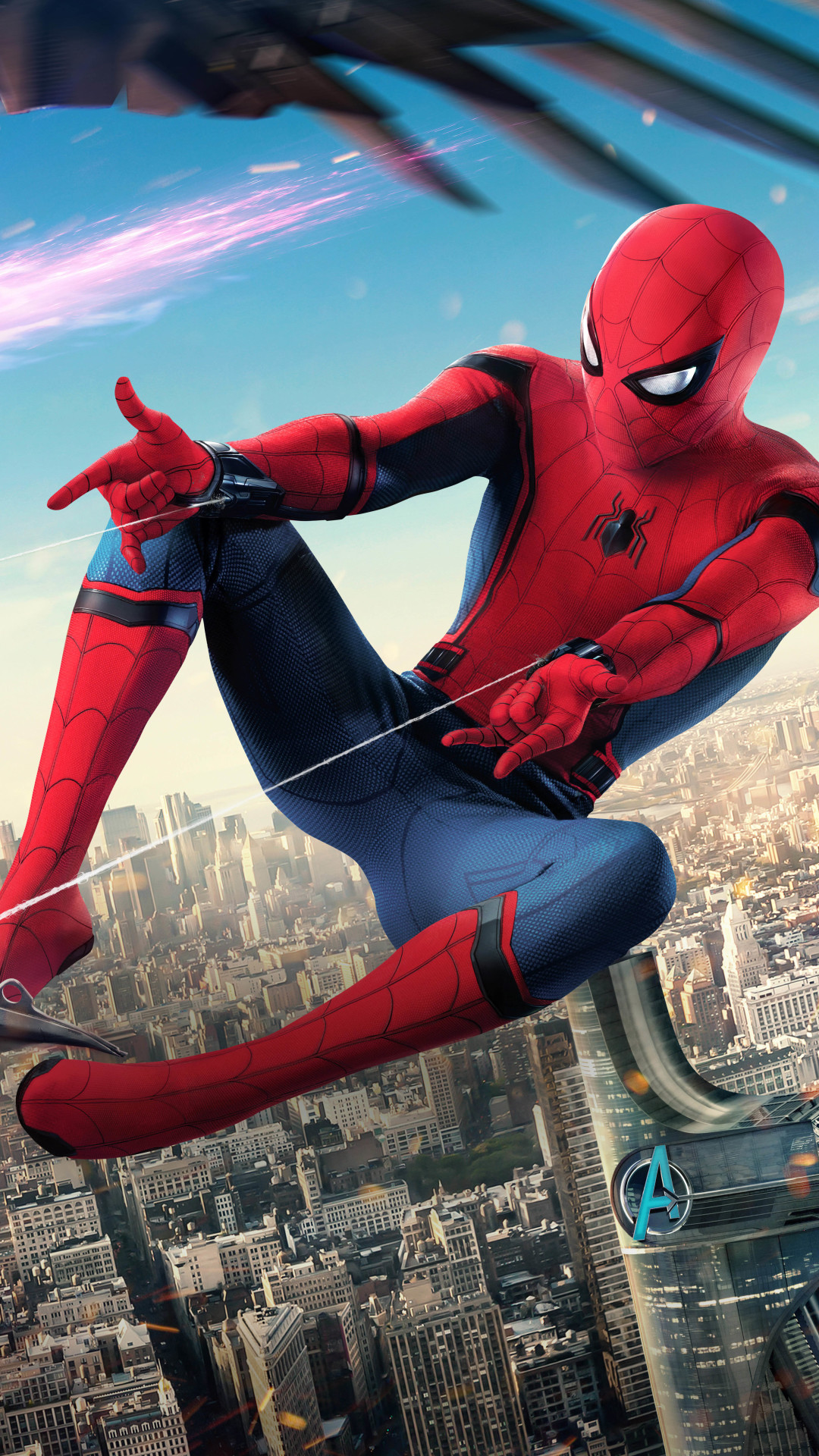Spider Man Homeing Wallpaper Image