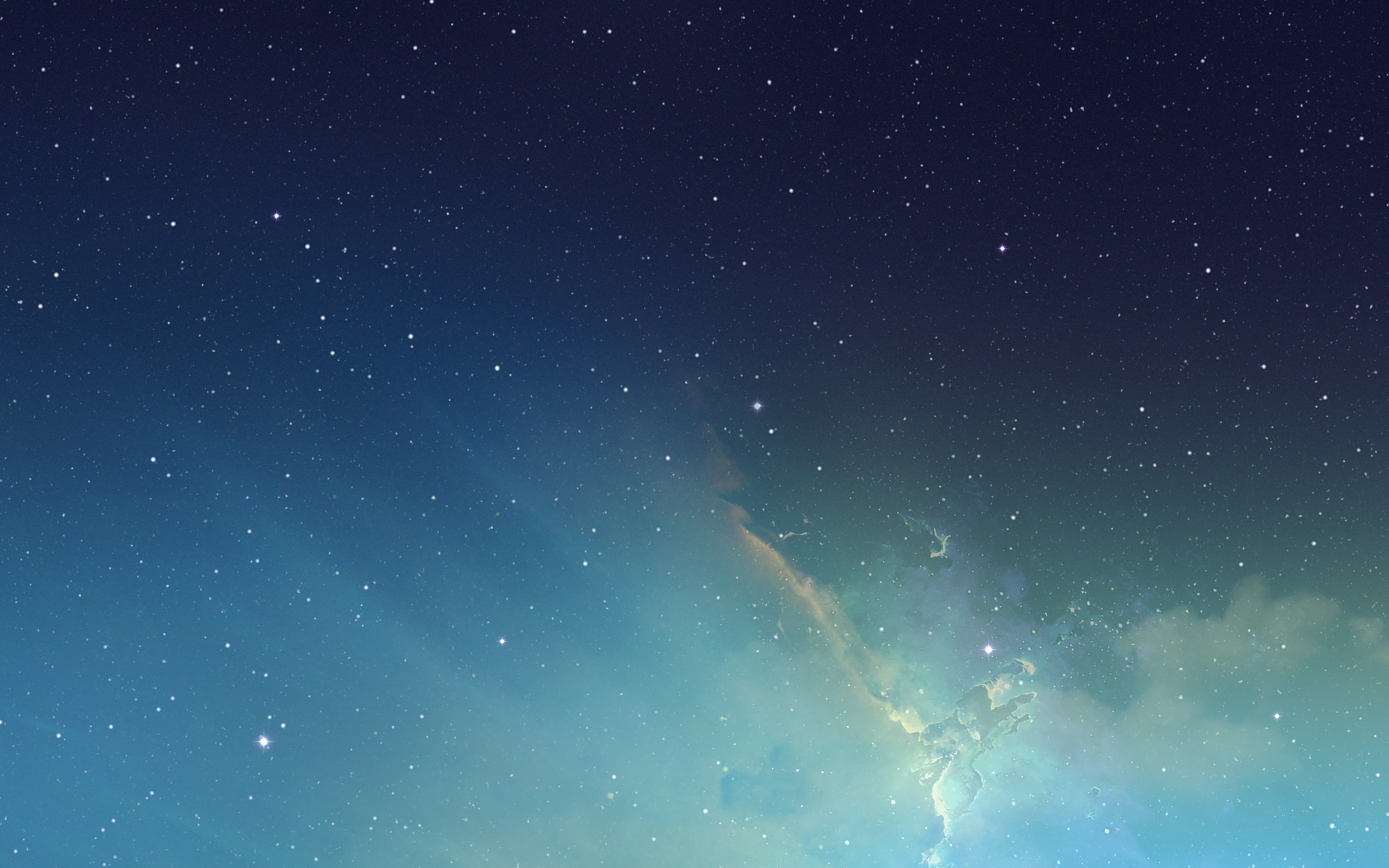 Ios Nebula Wallpaper