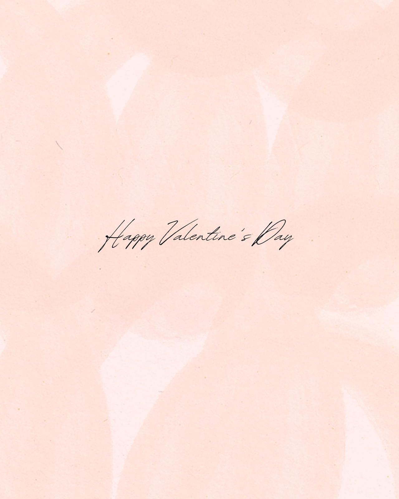 Happy Valentines Day pink wallpaper