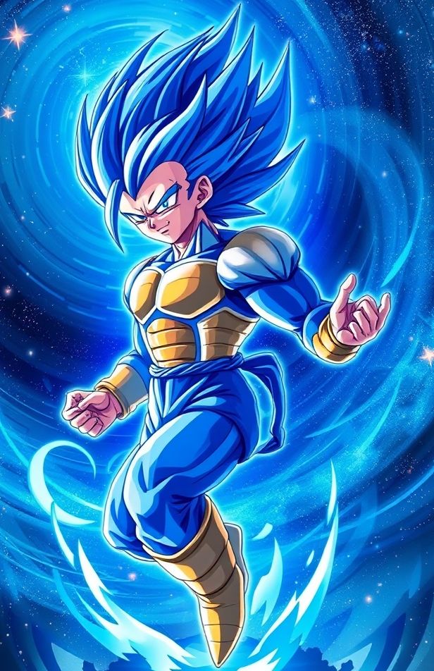 Blue Gogeta Wallpaper