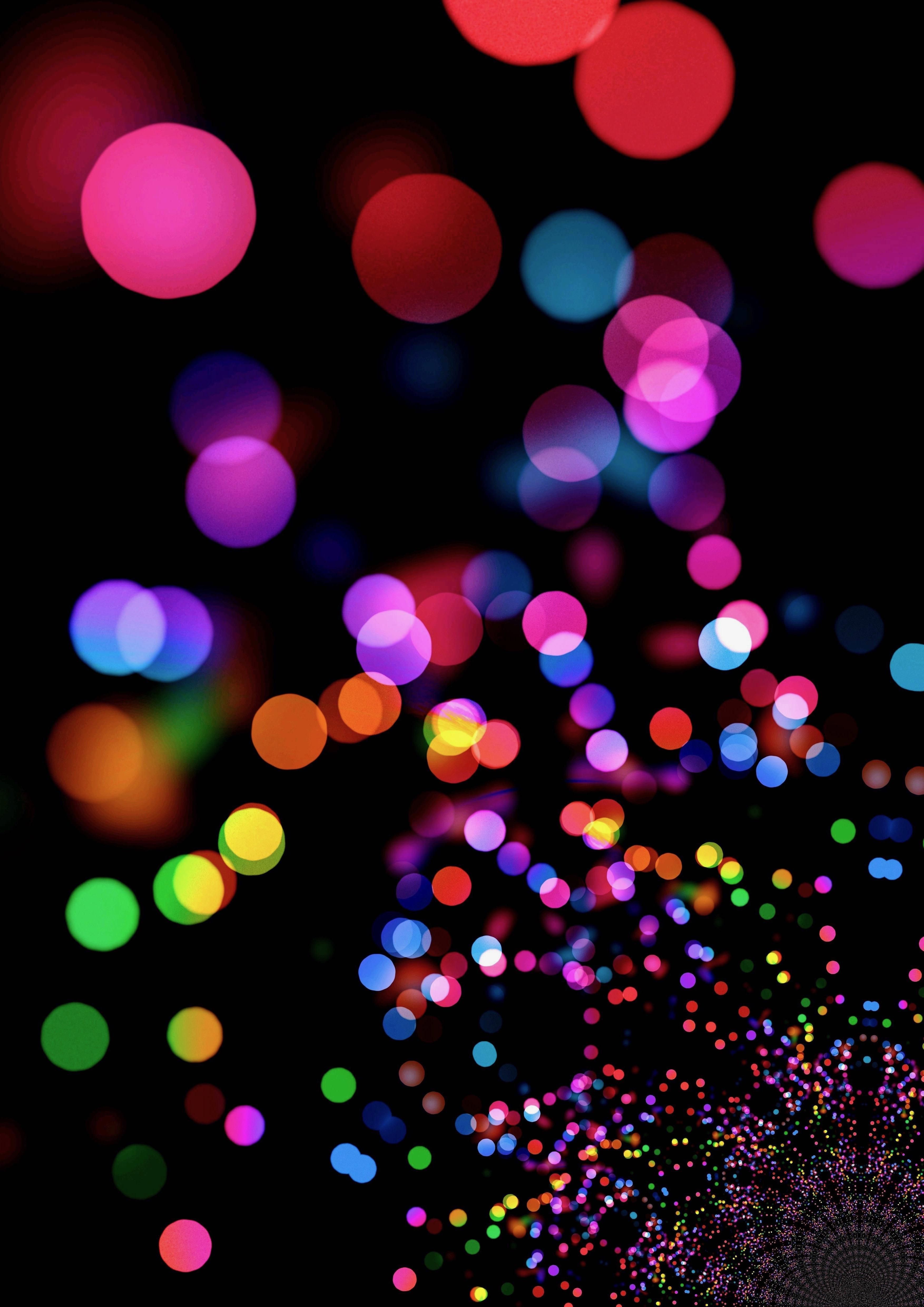Bokeh Wallpaper That I Thought Would Look Good On The iPhone X