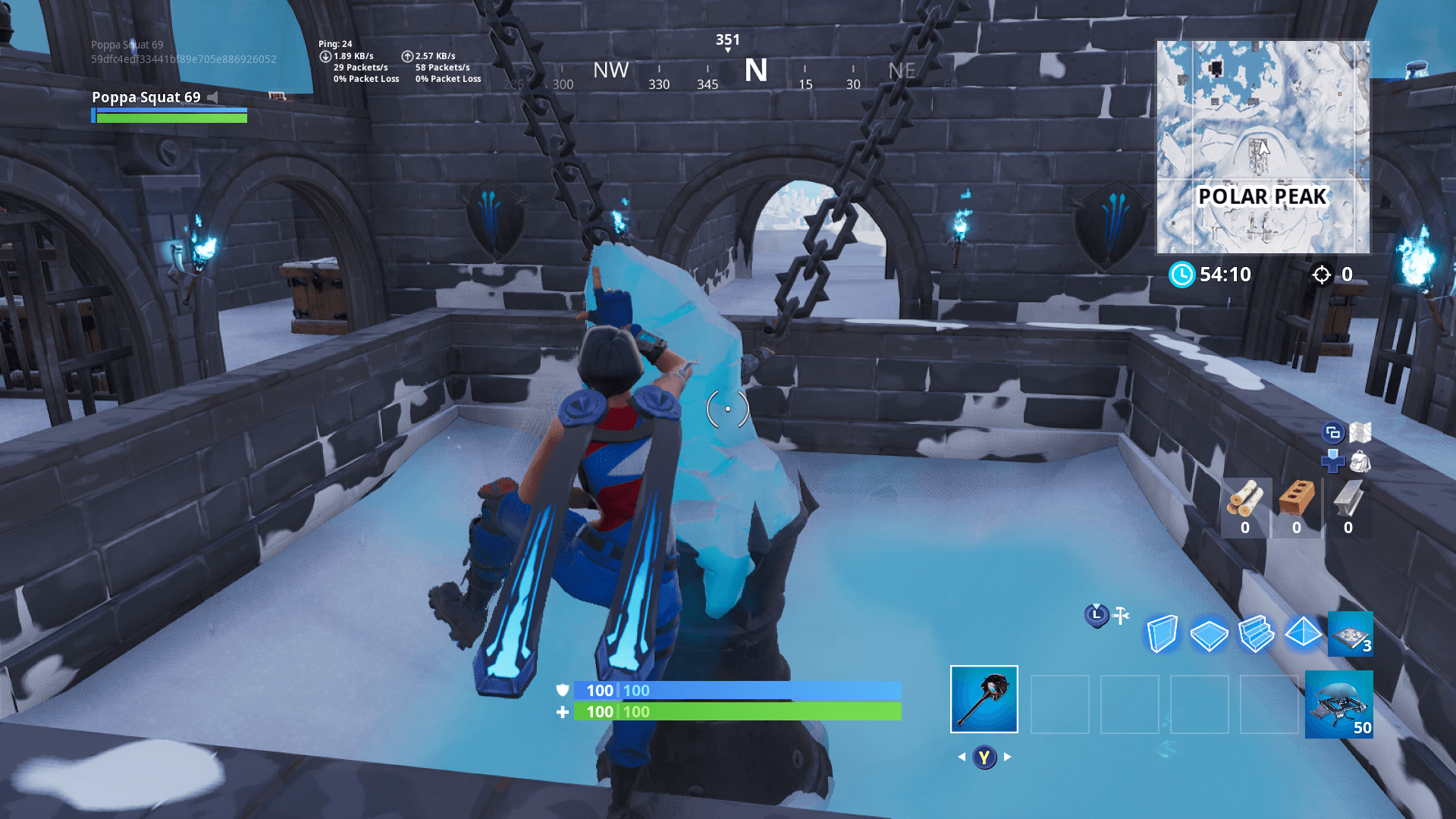 Fortnite The Prisoner At Polar Peak Is Nearly Thawed