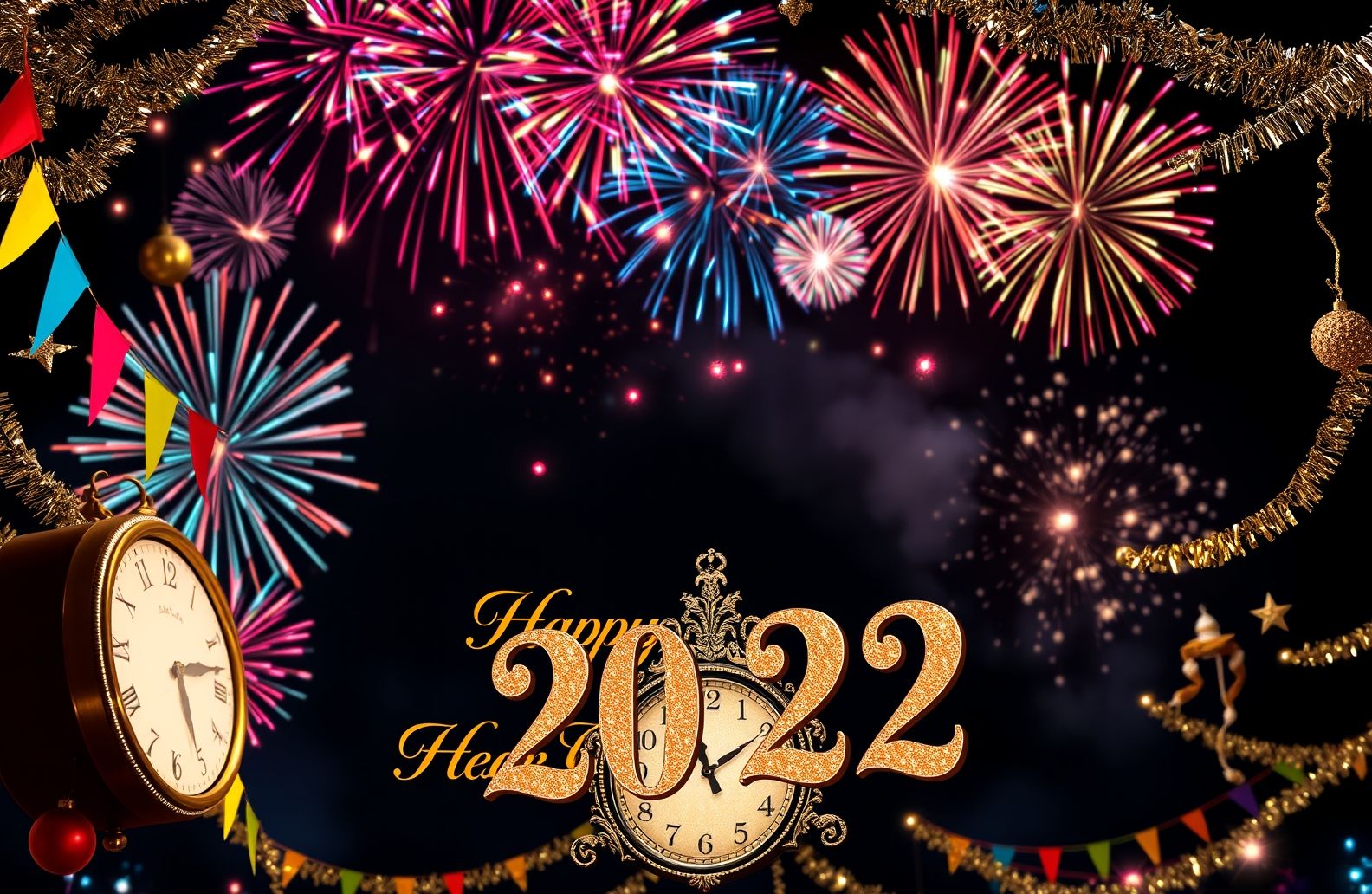 Happy New Year HD Wallpaper