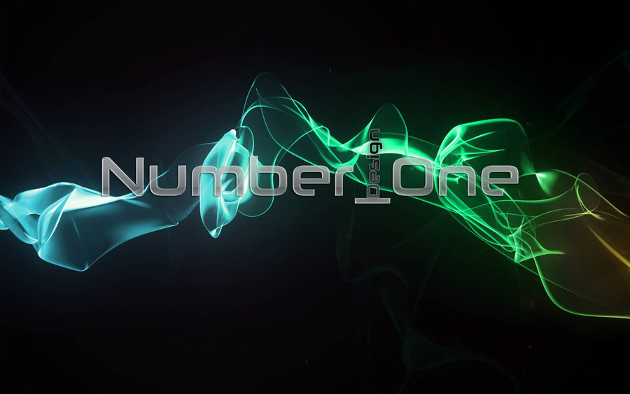 Abstract Number Wallpaper By One