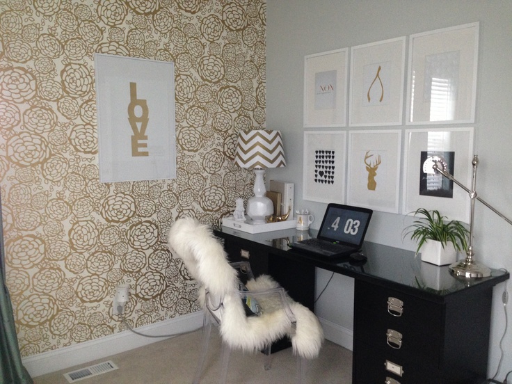 Petal Pusher Wallpaper Oh Joy By Hygge West Remodel Dining Room