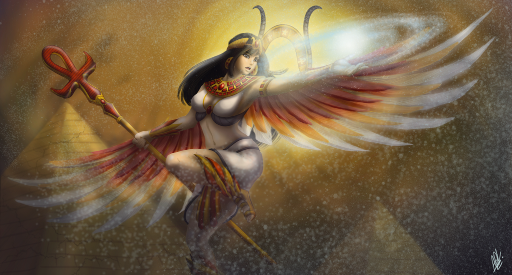 SMITE   Request   Isis Magical Madness by TheYaminoTenshiFox on