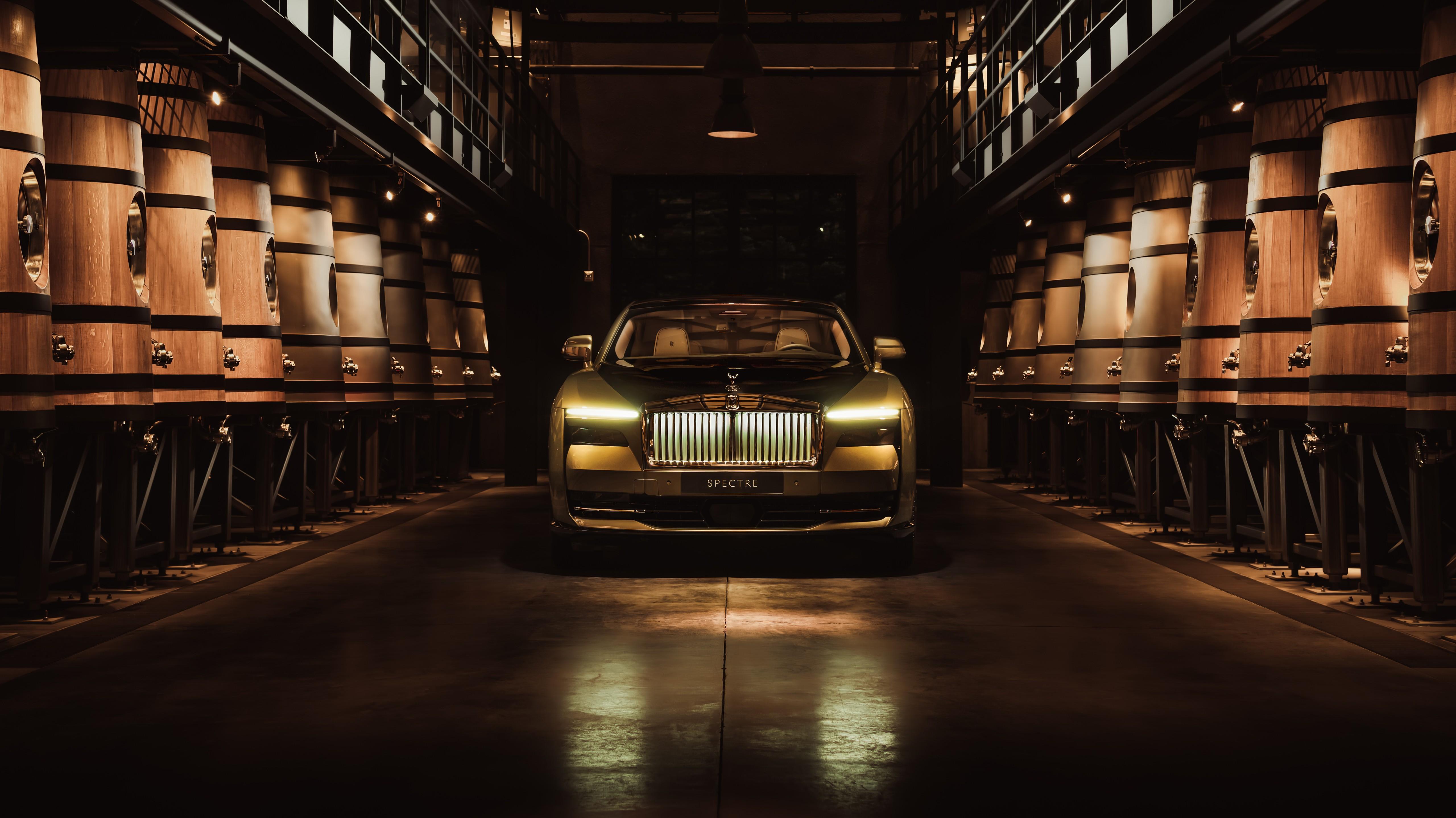 Rolls Royce Spectre 5k Wallpaper HD Car