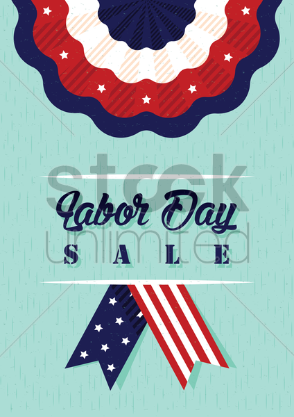 Happy Labor Day Wallpaper Vector Clipart Stock Unlimited