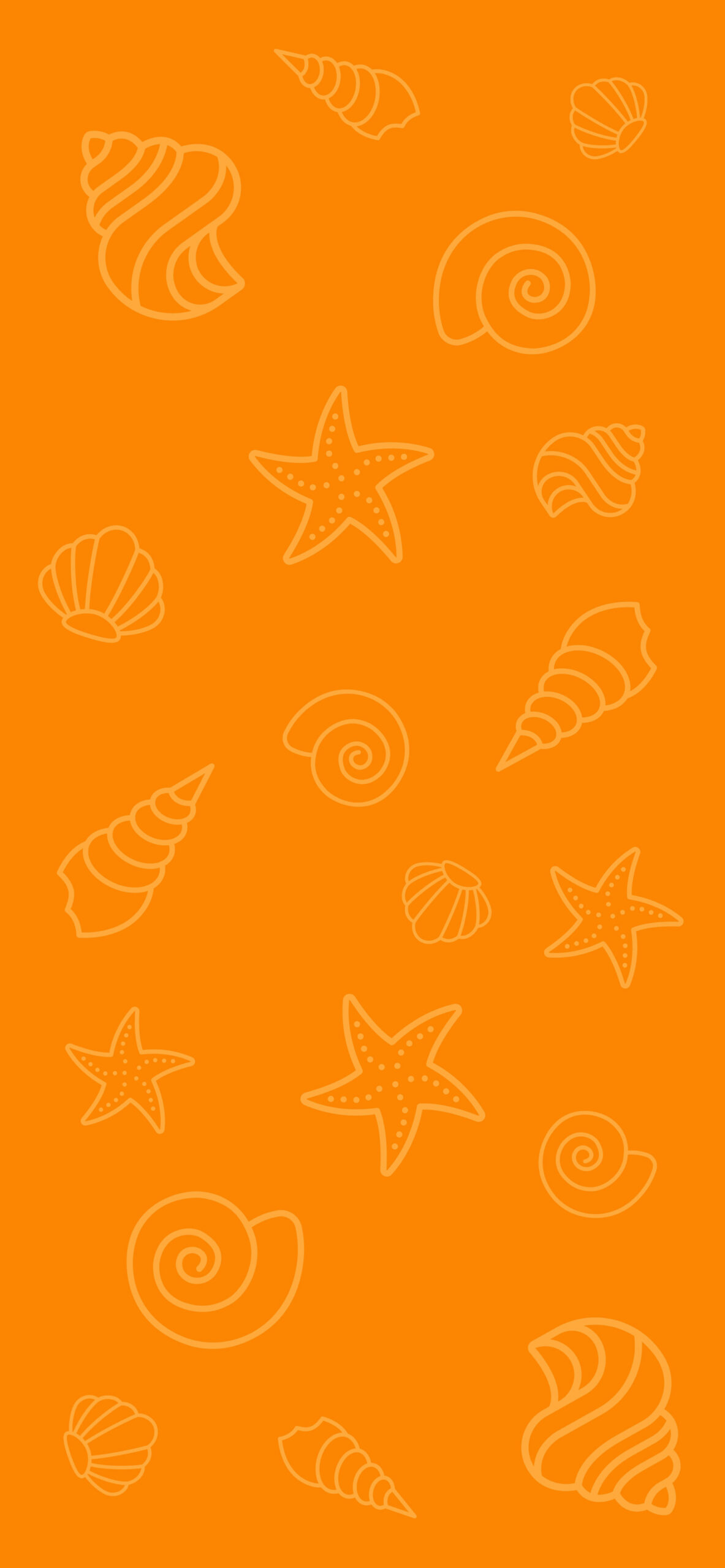 Pastel Orange Background Wallpaper