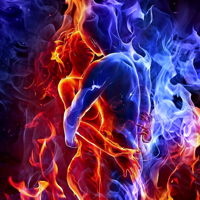 Fire Love HD Wallpaper To Your Mobile Phone Or Tablet