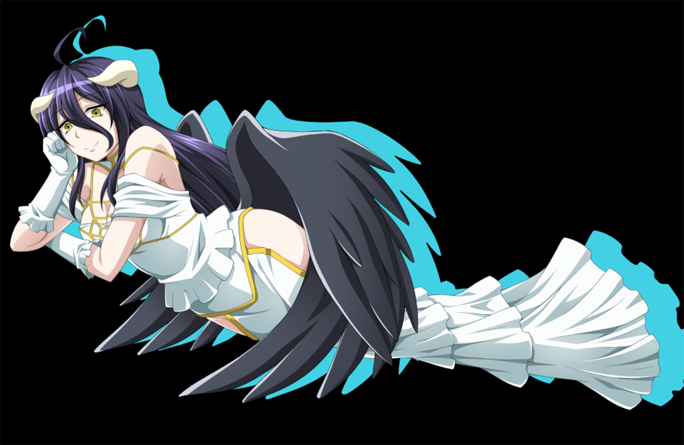 Free Download Anime Overlord Albedo Overlord Wallpaper [1366x888] For