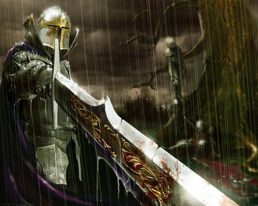 Free download Dark medieval knight wallpaper [for your