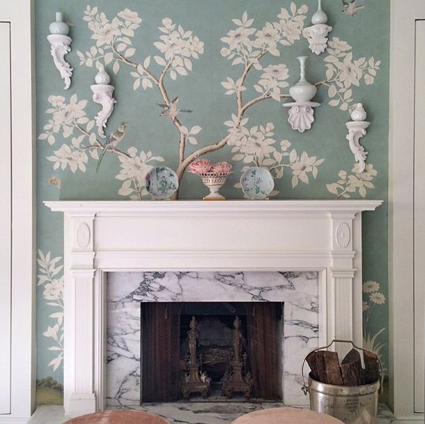 De Gournay Gracie Wallpaper Look For Less Sohautestyle