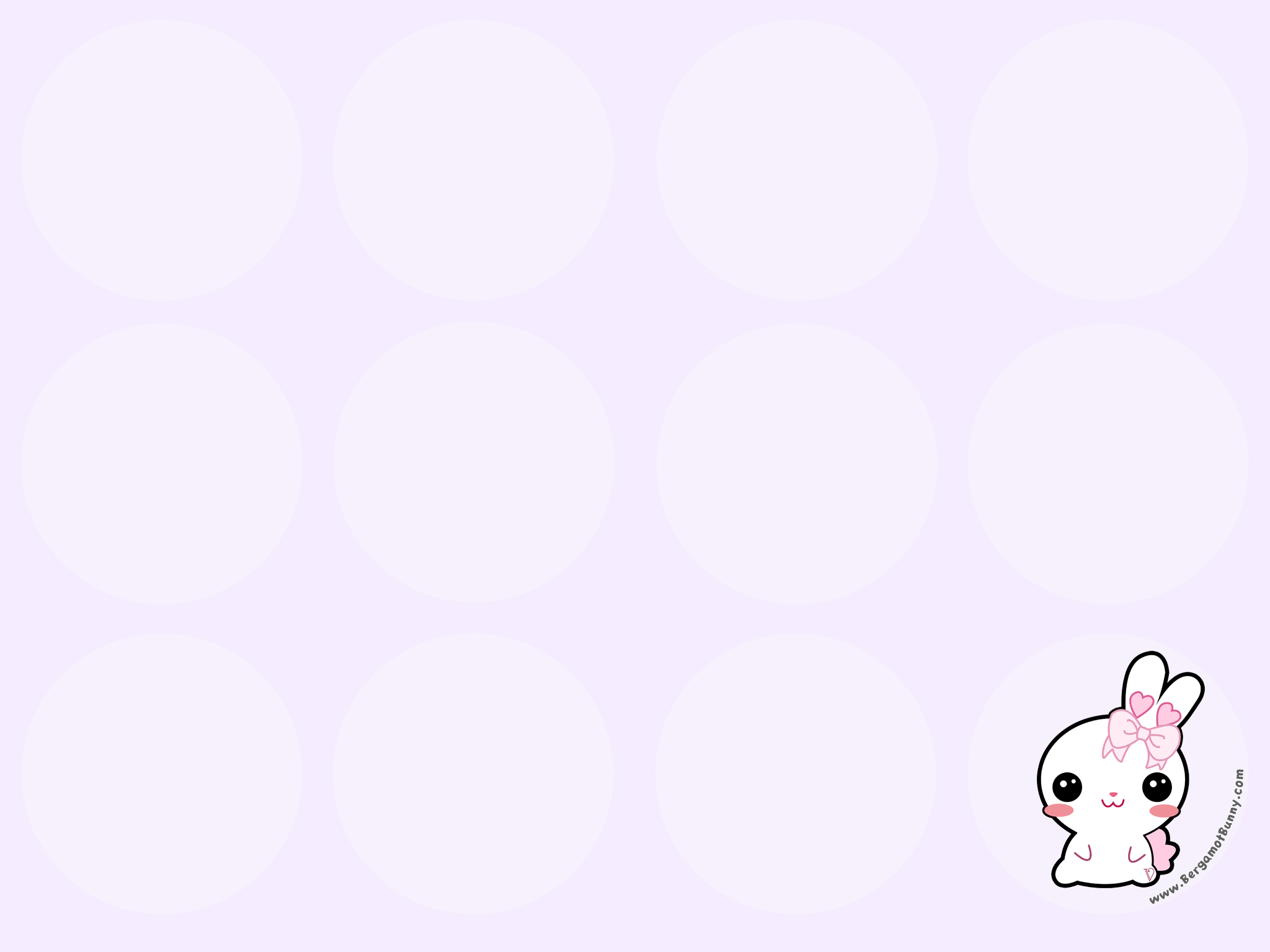 Cute And Simple Desktop Wallpaper With A Circle