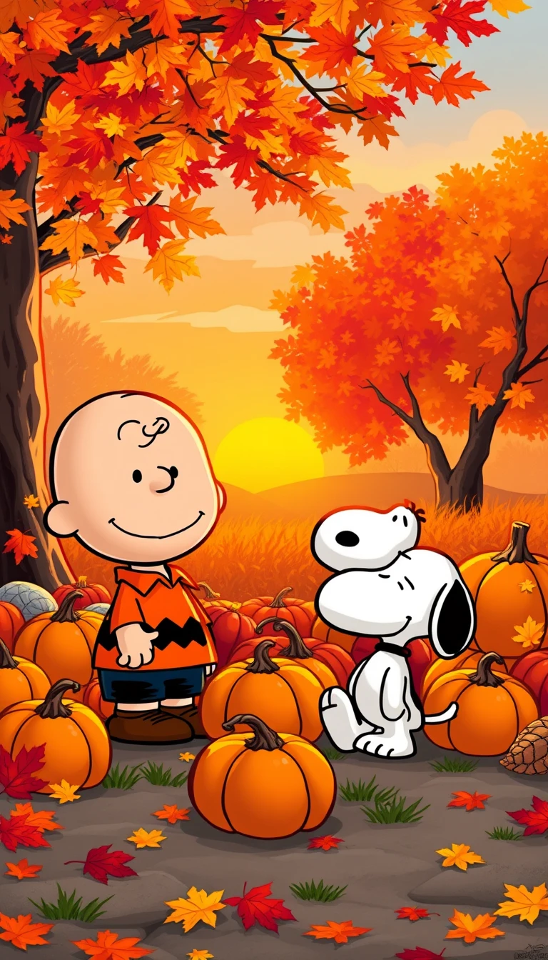 🔥 [60+] Peanuts Autumn Wallpapers | WallpaperSafari