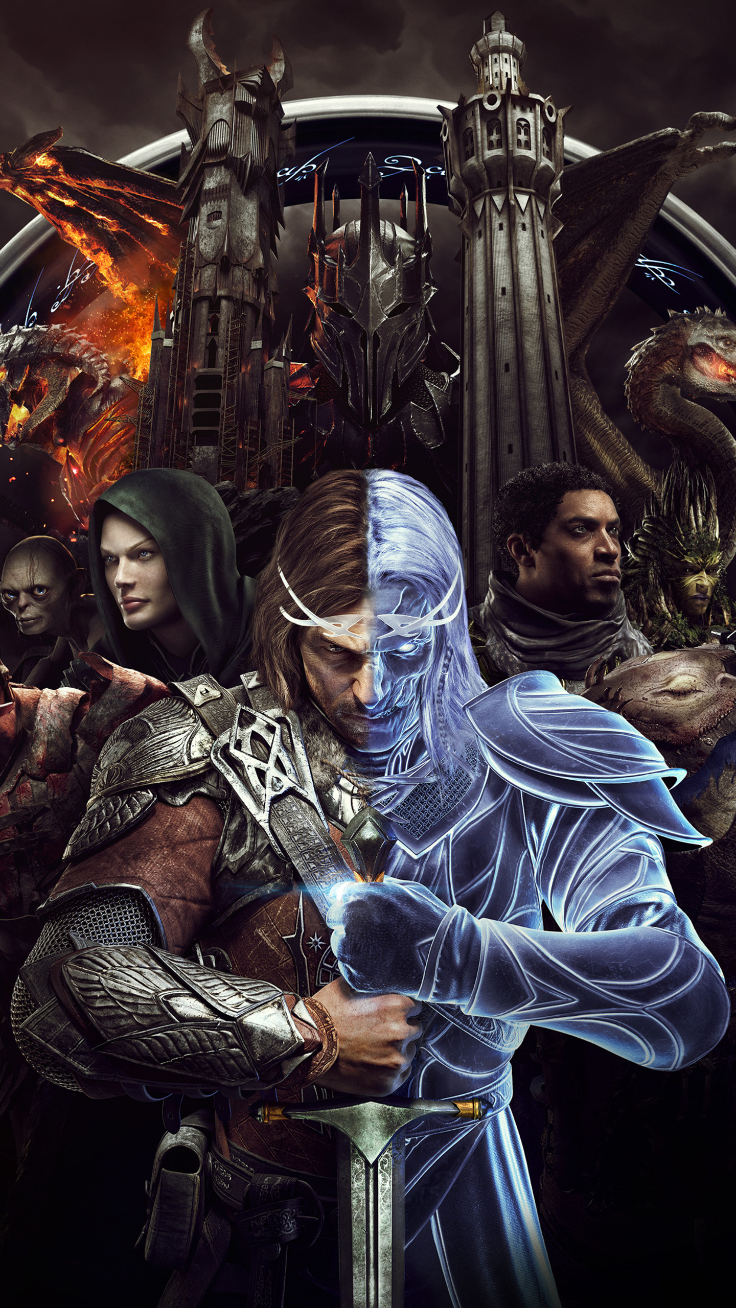 Middle Earth Shadow Of War 4k Game Samsung Galaxy S6 S7 Google Pixel Xl Nexus 6p Wallpaper