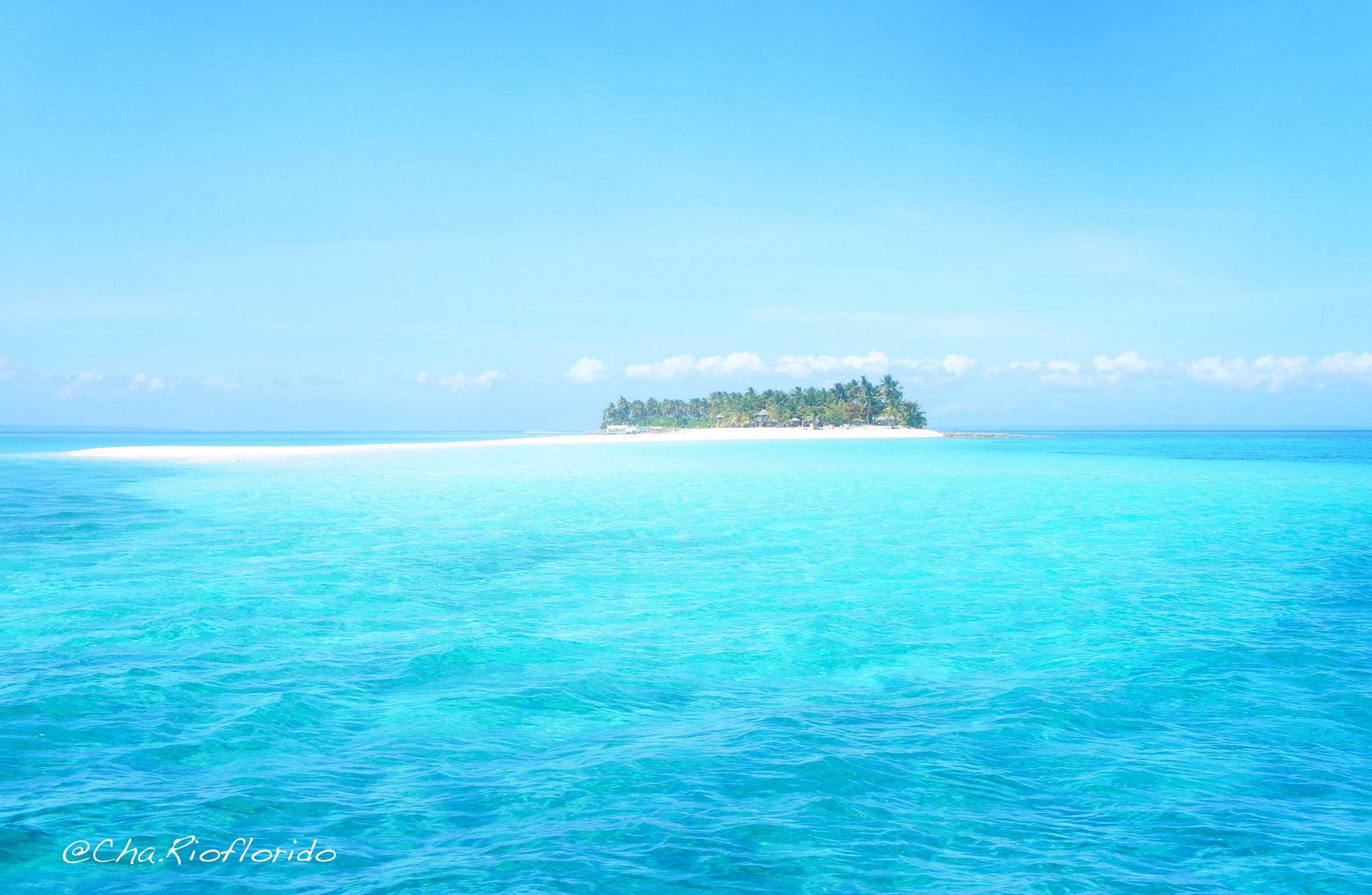 Disappearing Sandbar Kalanggaman Island At Leyte Philippines