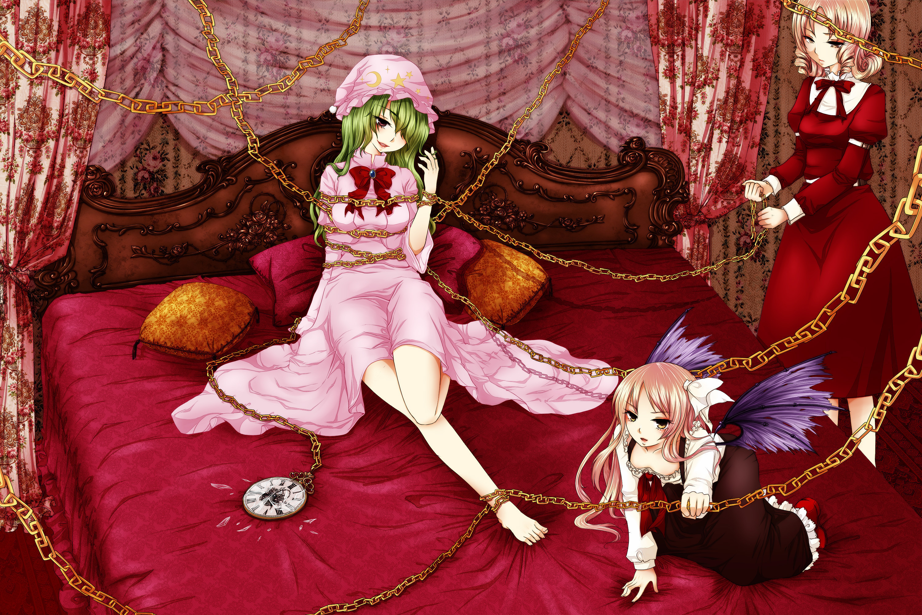 Kurumi Touhou HD Wallpaper Background Image