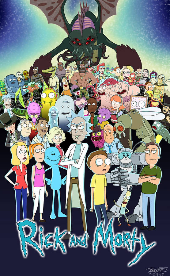 Rick And Morty Phone Wallpaper