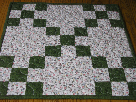 Quilted Table Runner Topper Or Wall Hanging X Inches