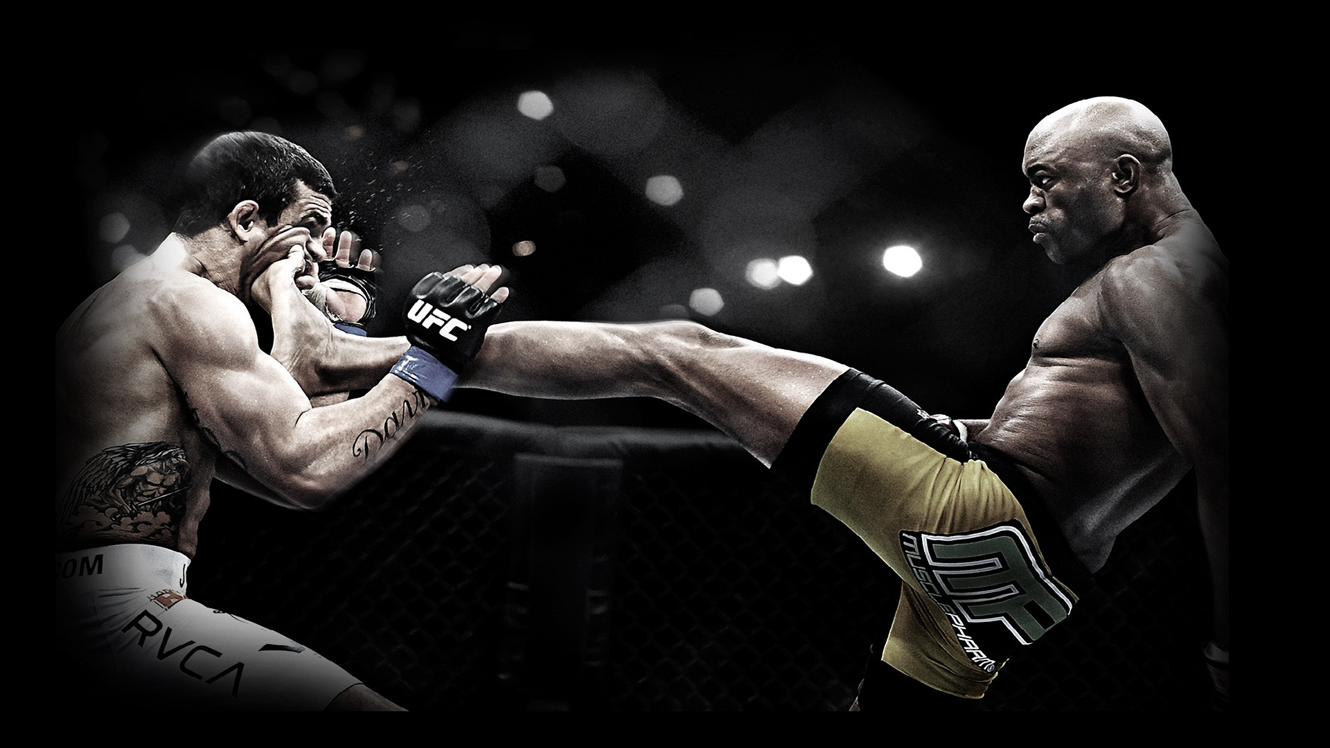 Mma Mixed Martial Fight Legs Boxing Men Males Muscle Fitness Wallpaper