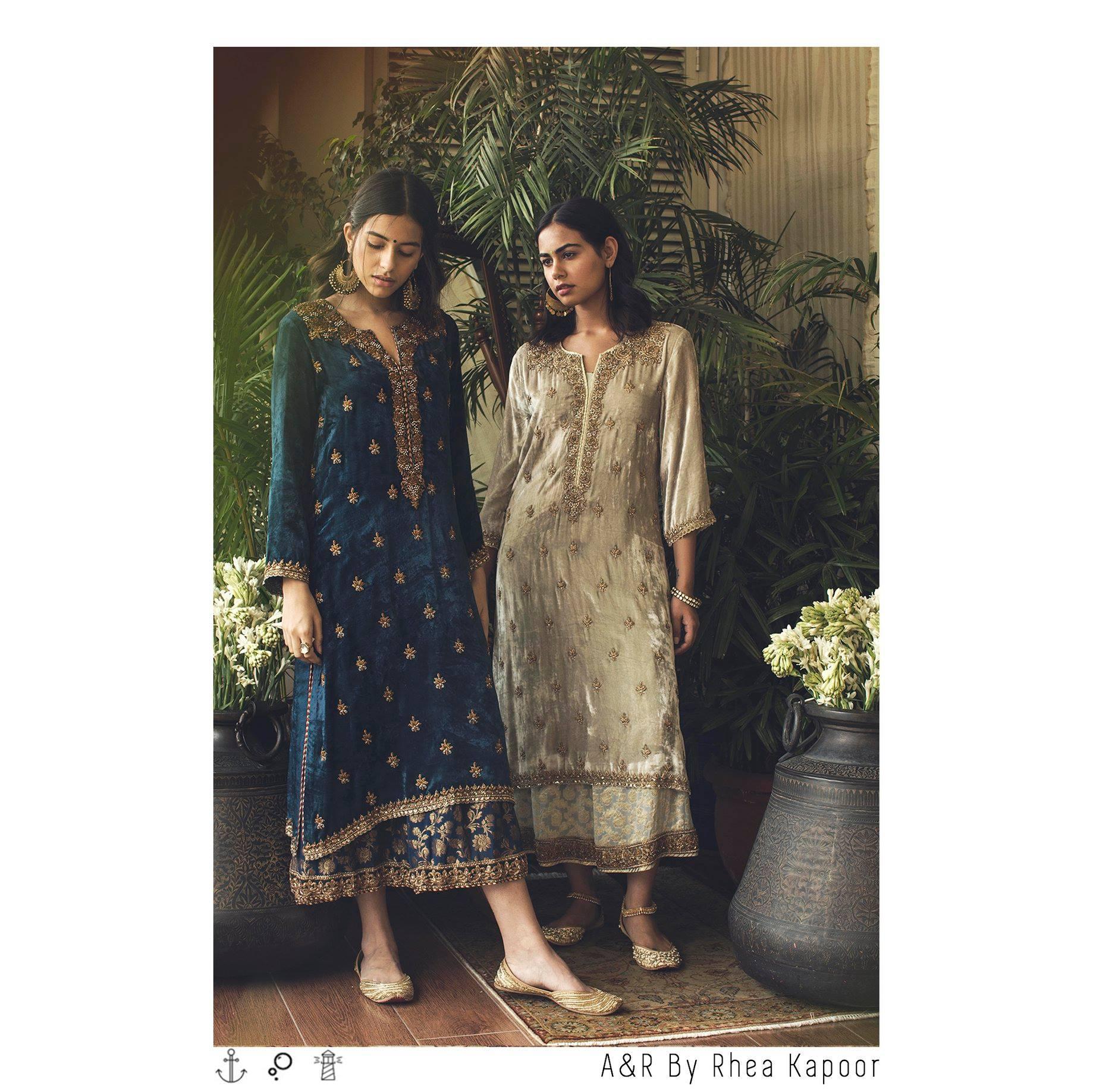 Cultre Boat Festive Collection Shoot For A R By Rhea Kapoor