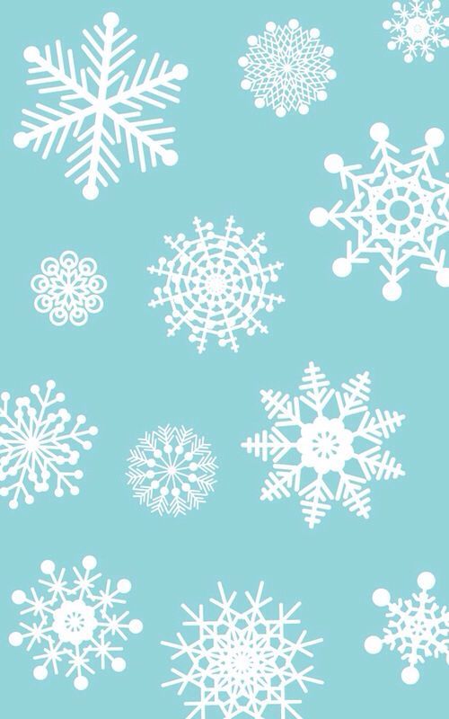 Snowflake Background Stuff For iPhone