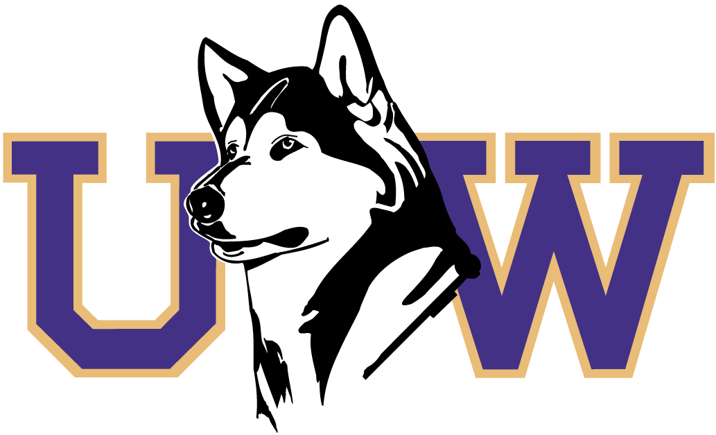 Washington Huskies Secondary Logo NCAA Division I u z NCAA u z