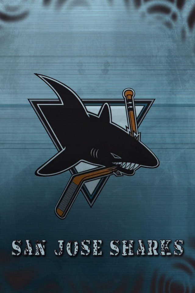 San Jose Sharks Logo iPhone Ipod Touch Android Wallpaper