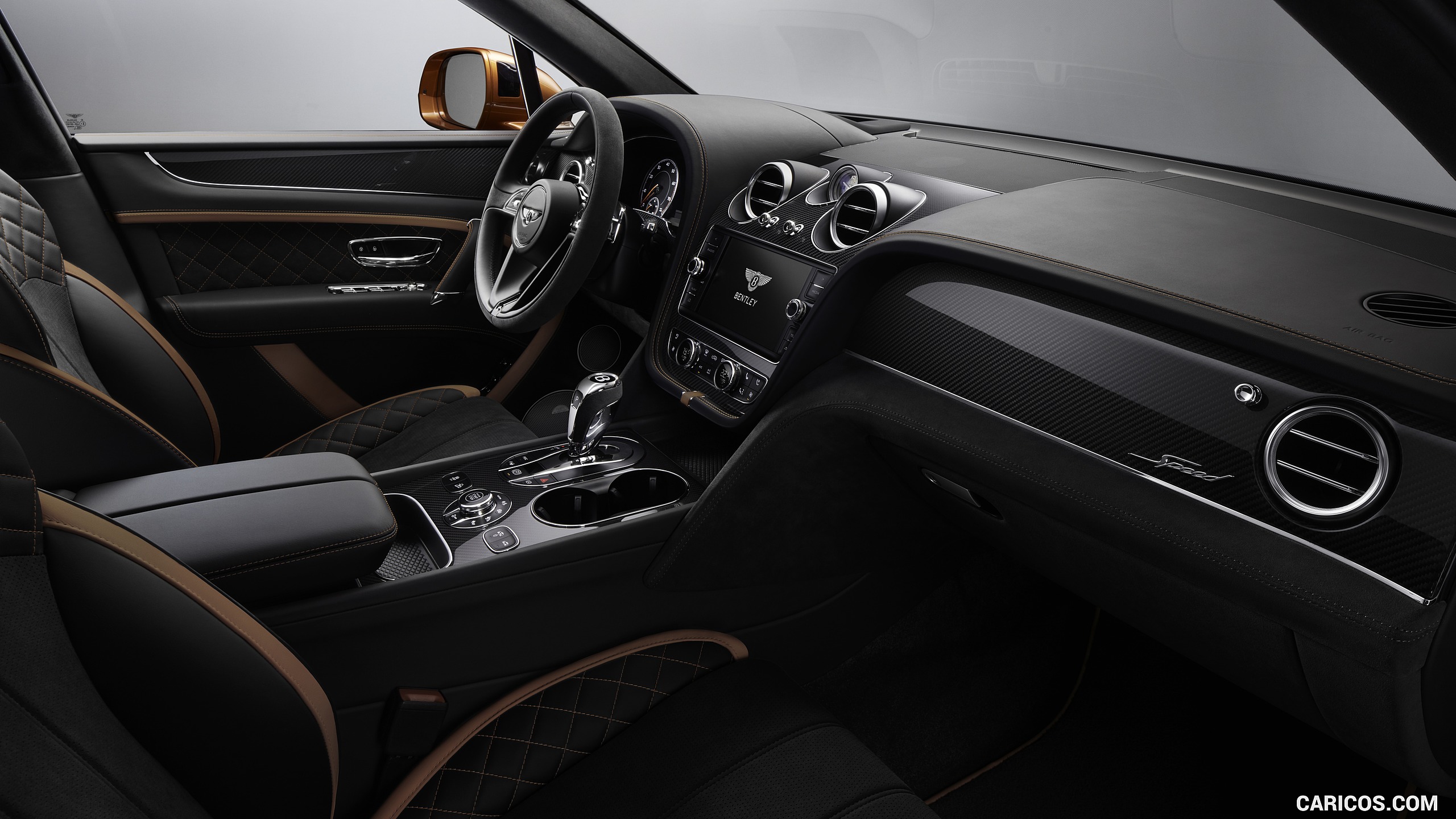 Bentley Bentayga Speed Interior HD Wallpaper
