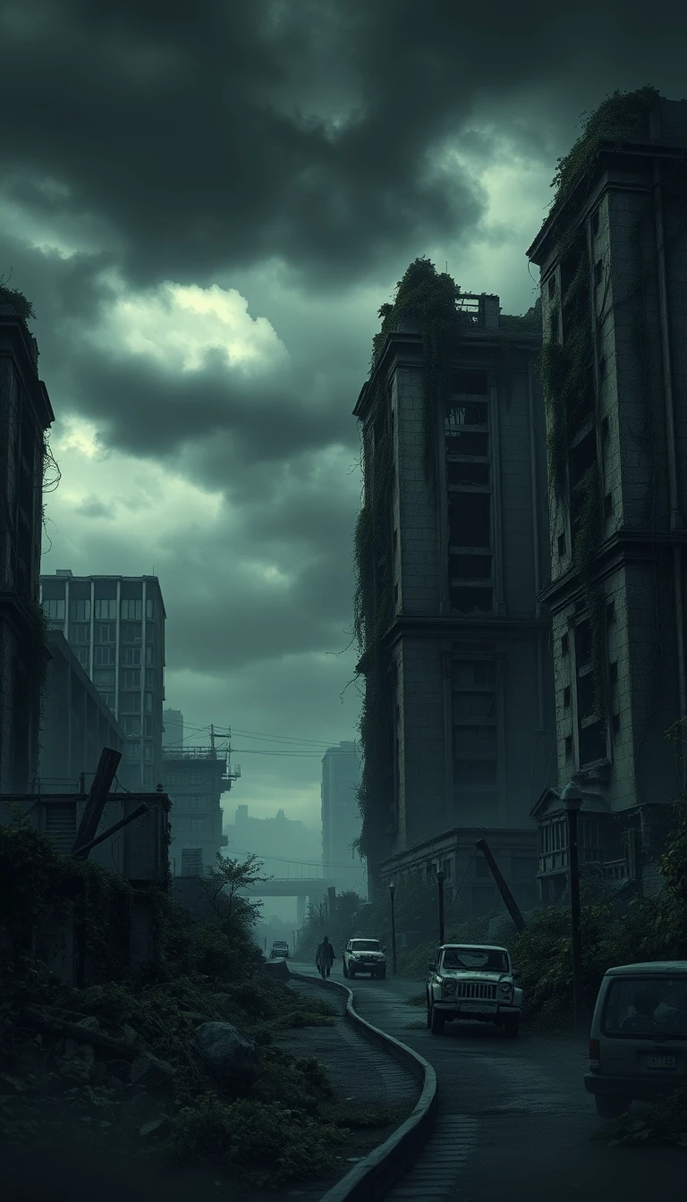 Dystopian Phone Wallpaper