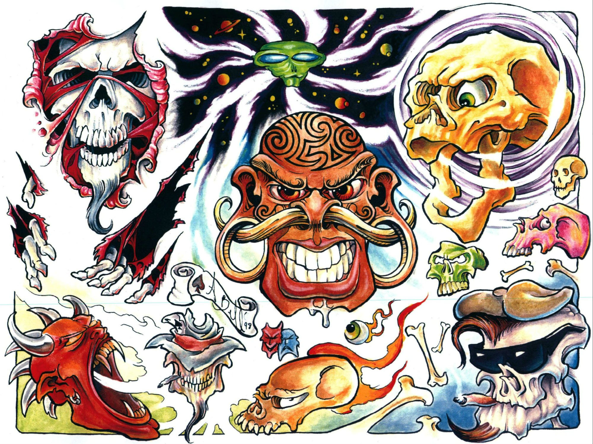 Artistic Tattoo HD Wallpaper