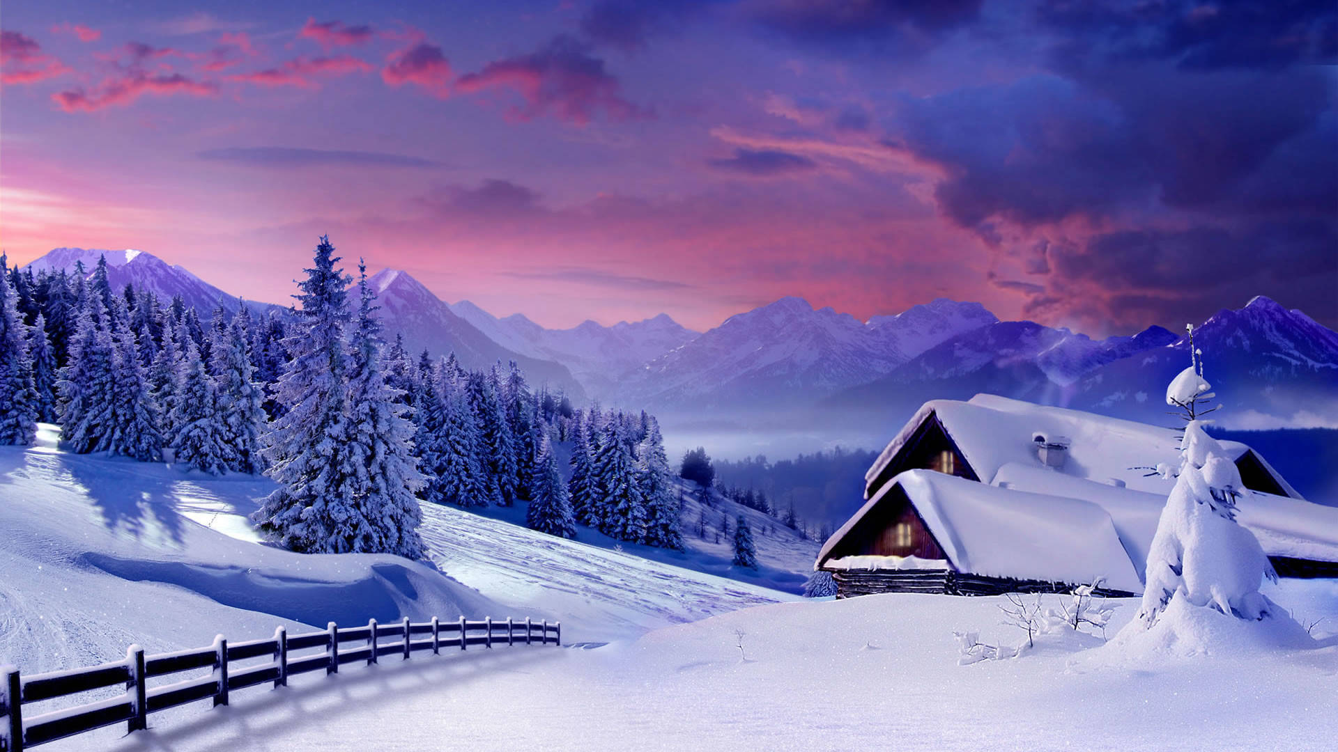 HD Winter Desktop Wallpaper