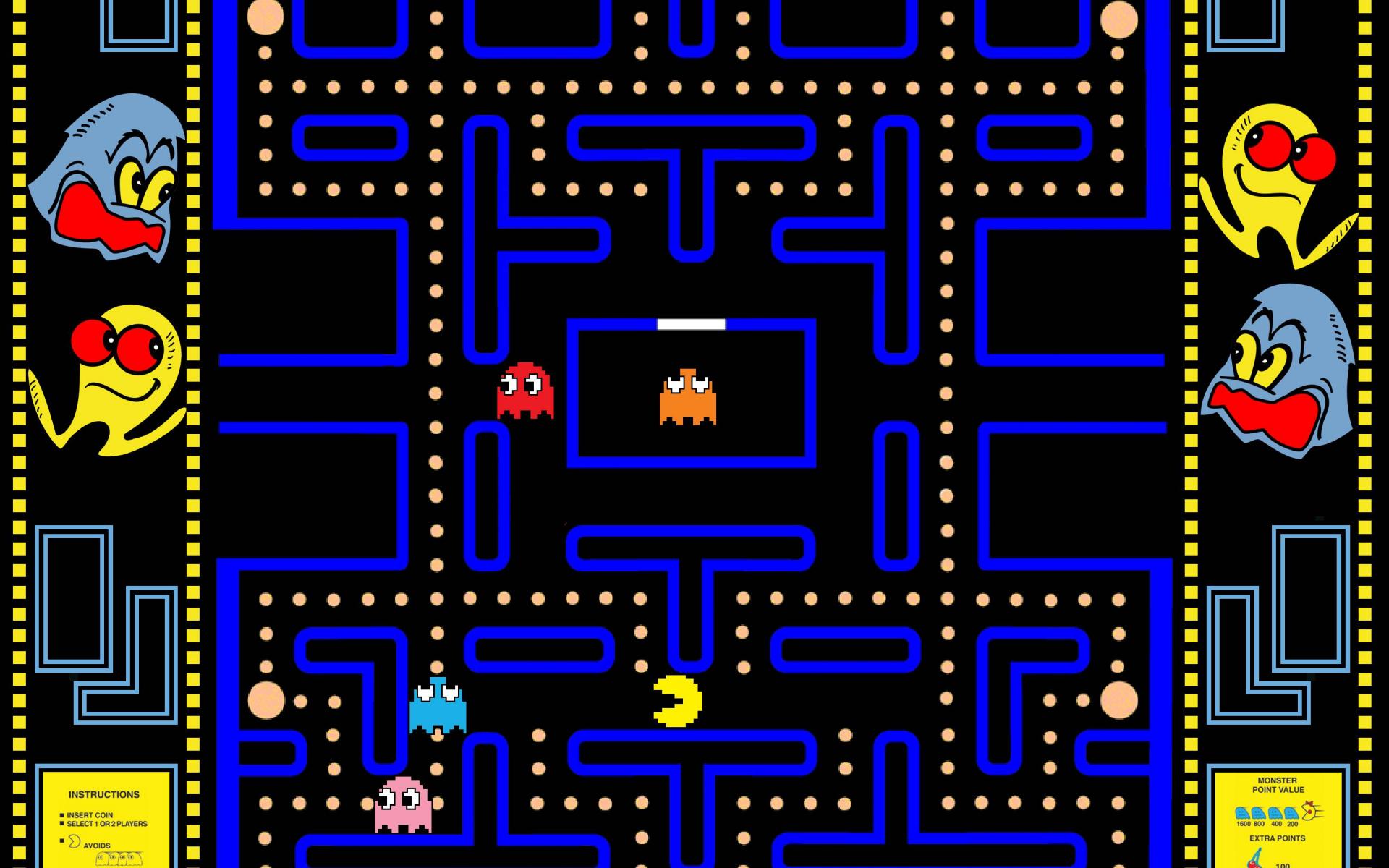 HD Pacman Wallpaper