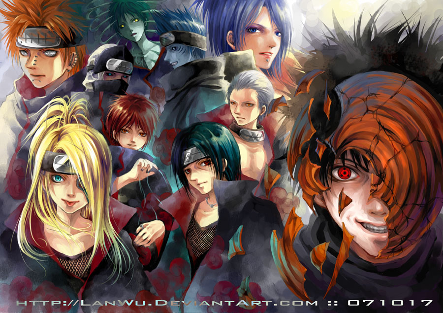 Naruto Akatsuki Anime Wallpapers