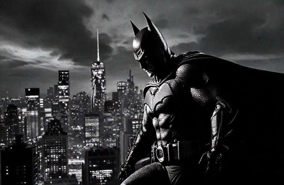 Black And White Batman Wallpaper