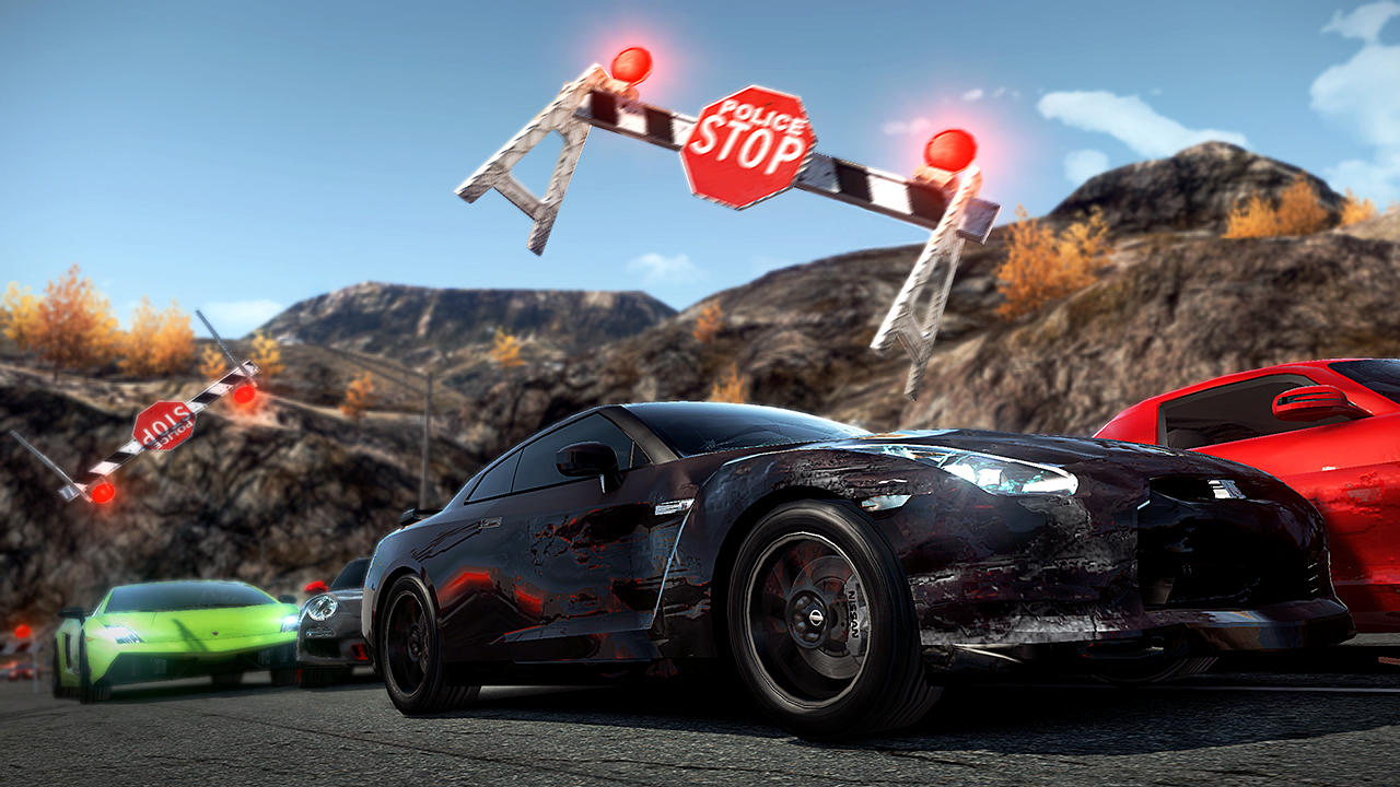 Need For Speed Hot Pursuit Crashes Wallpaper