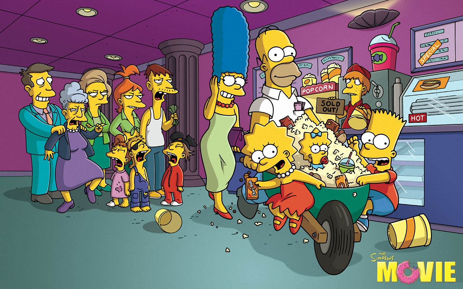 The Simpsons Movie Wallpaper 1920x1200 Wallpapers