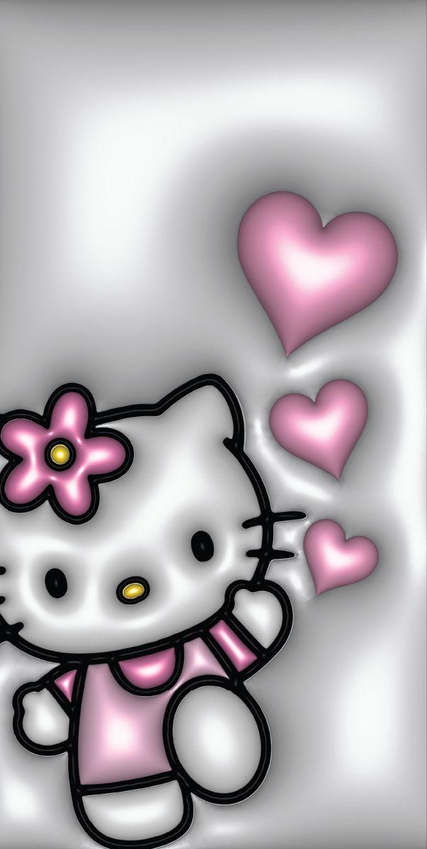 Hello Kitty 3d Wallpaper In iPhone