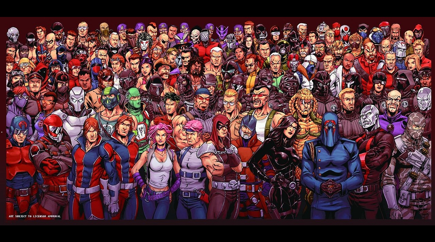 Comics   GI Joe Americas Elite Baroness Cobra Commander Wallpaper 1440x800