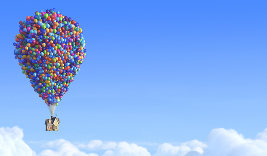 Amazing Stuff Flying Balloon House