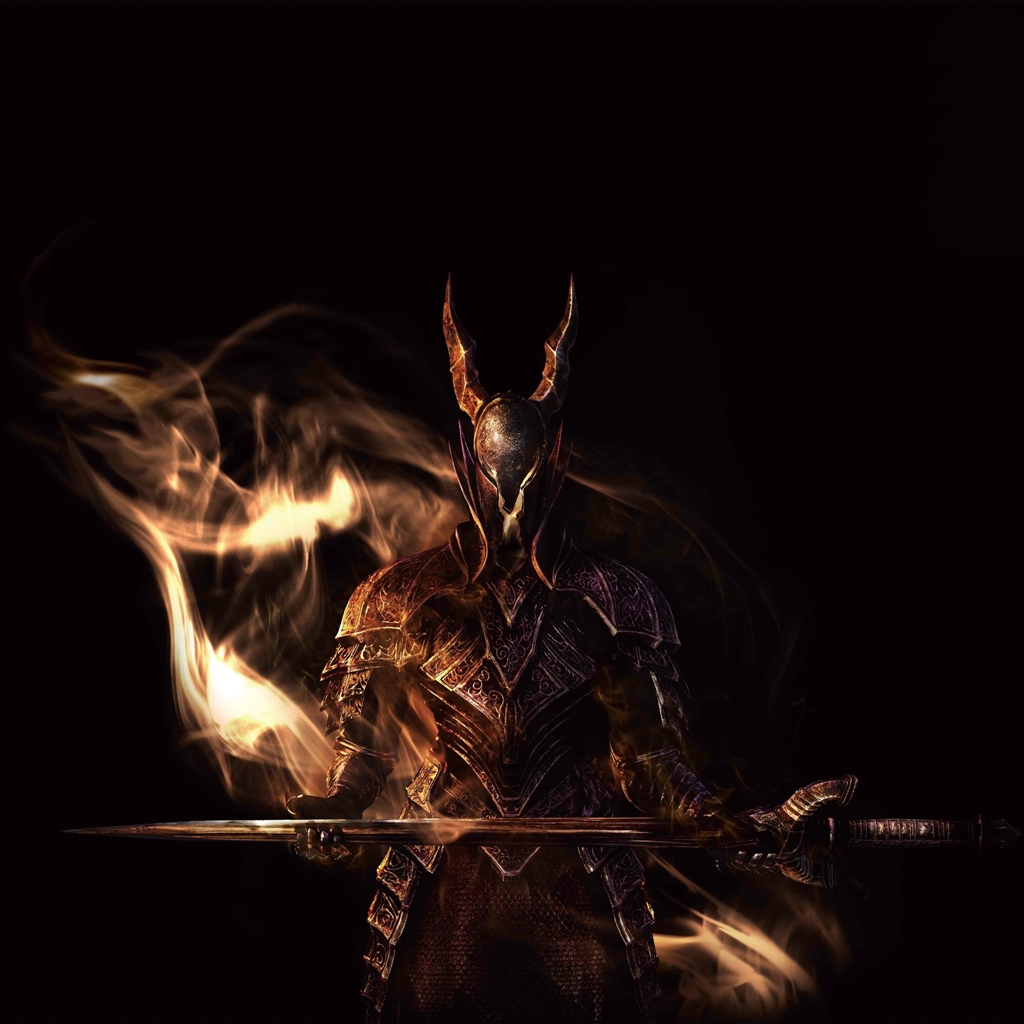 Black Knight Dark Souls iPad Air Wallpaper iPhone